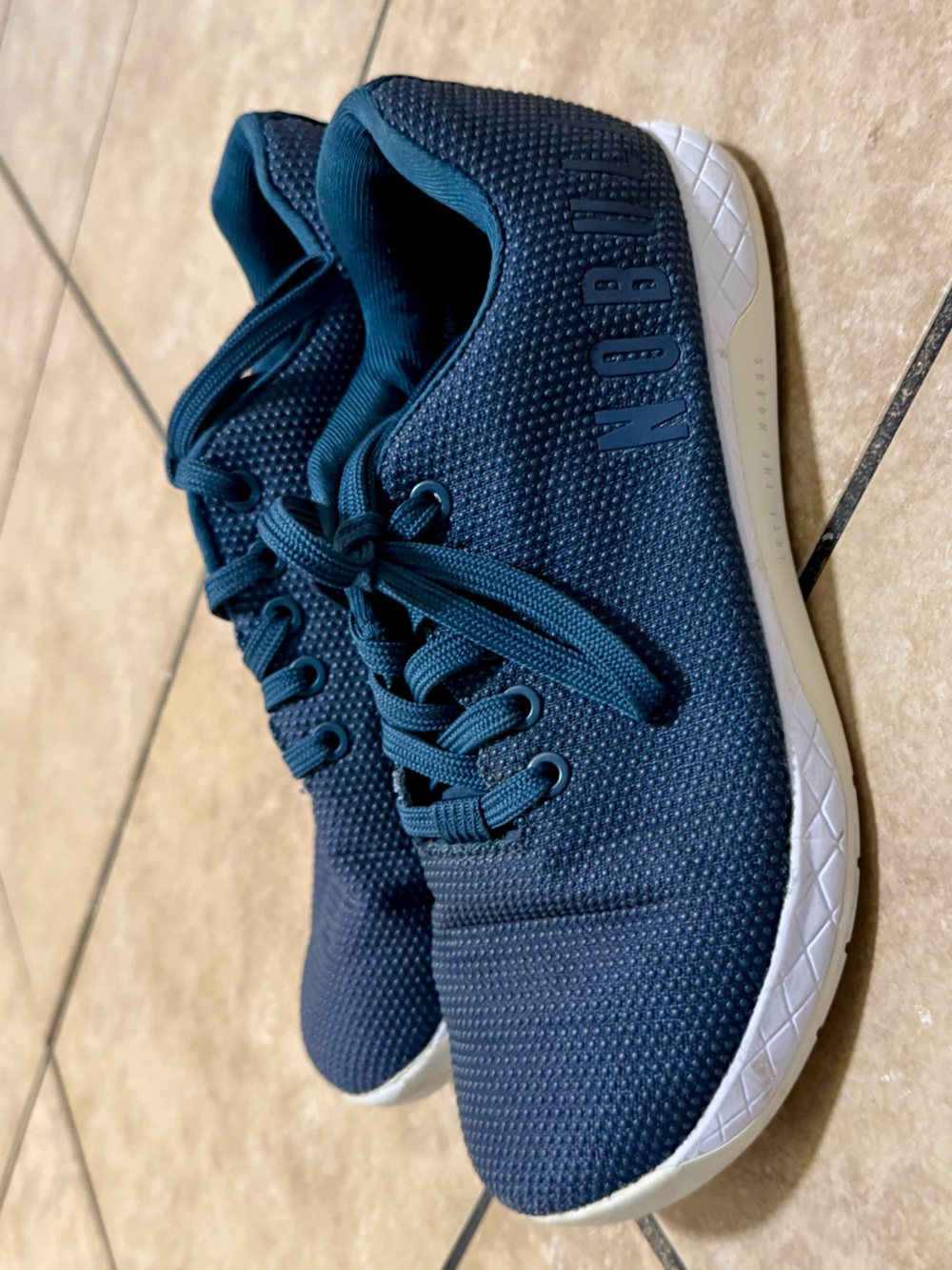 NOBULL Women’s Knit Trainer in Teal Blue